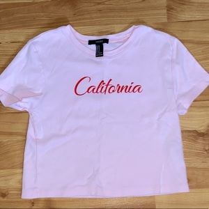 3 for $10 Forever 21 Pink Crop Top